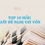 Mẫu Giấy Ủy Quyền Vay Vốn Ngân Hàng Chính Sách