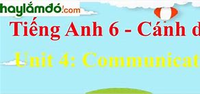 Soạn Anh Văn Lớp 6 Unit 2 Communication Activities