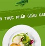 Thực Phẩm Giàu Canxi Kẽm Sắt